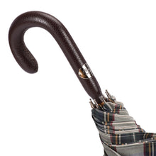 Load image into Gallery viewer, Pasotti Umbrella - Tartan with Leather Handle
