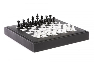 Hector Saxe Leather Chess Set