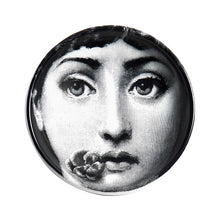 Load image into Gallery viewer, Fornasetti  - Round ashtray Tema e Variazioni n°137 b/w