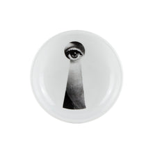 Load image into Gallery viewer, Fornasetti  - Round ashtray Tema e Variazioni n°14 b/w