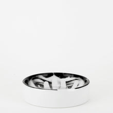 Load image into Gallery viewer, Fornasetti  - Round ashtray Tema e Variazioni n°16 b/w
