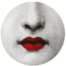 Load image into Gallery viewer, Fornasetti Wall Plate #397 Red