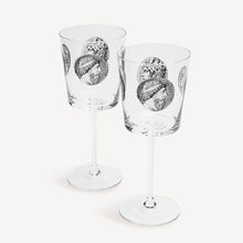 Load image into Gallery viewer, Fornasetti Cammei Wine Glass - Set of 2