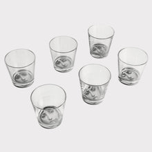 Load image into Gallery viewer, Fornasetti - Set 6 glasses Tema e Variazioni