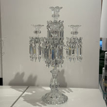 Load image into Gallery viewer, Baccarat Crystal Candelabra - 4 Sconce