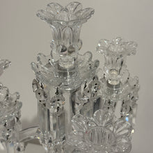 Load image into Gallery viewer, Baccarat Crystal Candelabra - 4 Sconce