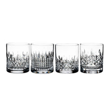 Load image into Gallery viewer, Waterford Crystal Lismore Short Stories Evolution Tumbler Set of 4