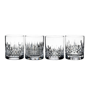 Waterford Crystal Lismore Short Stories Evolution Tumbler Set of 4