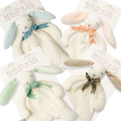 Maud n' Lil - Mini Bunny Comforter Toy - Organic Cotton