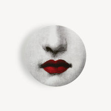 Load image into Gallery viewer, Fornasetti - Round box Red Lips Tema e Variazioni n°397