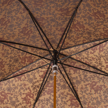 Load image into Gallery viewer, Golden Dragons Burgundy Umbrella