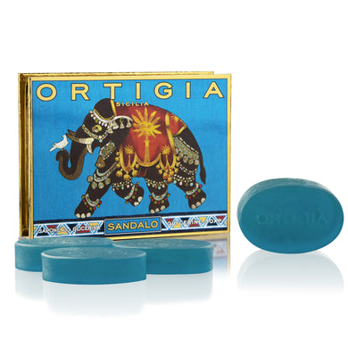 Ortigia - Sandalo Soap Set of 4 x 40g