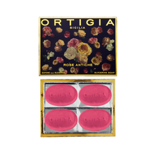Load image into Gallery viewer, Ortigia - Rose Antiche Soap Set of 4