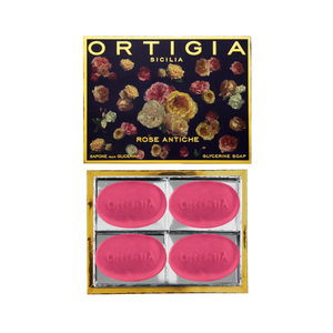 Ortigia - Rose Antiche Soap Set of 4
