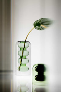 Tom Dixon Bump Vase Tall Green