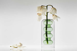 Tom Dixon Bump Vase Tall Green