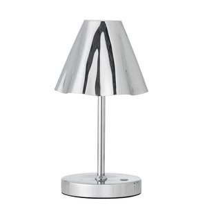 Metal Portable LED Lamp Silver