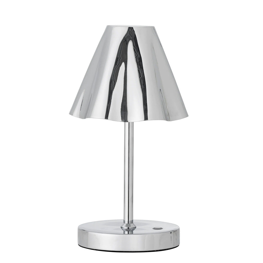 Metal Portable LED Lamp Silver