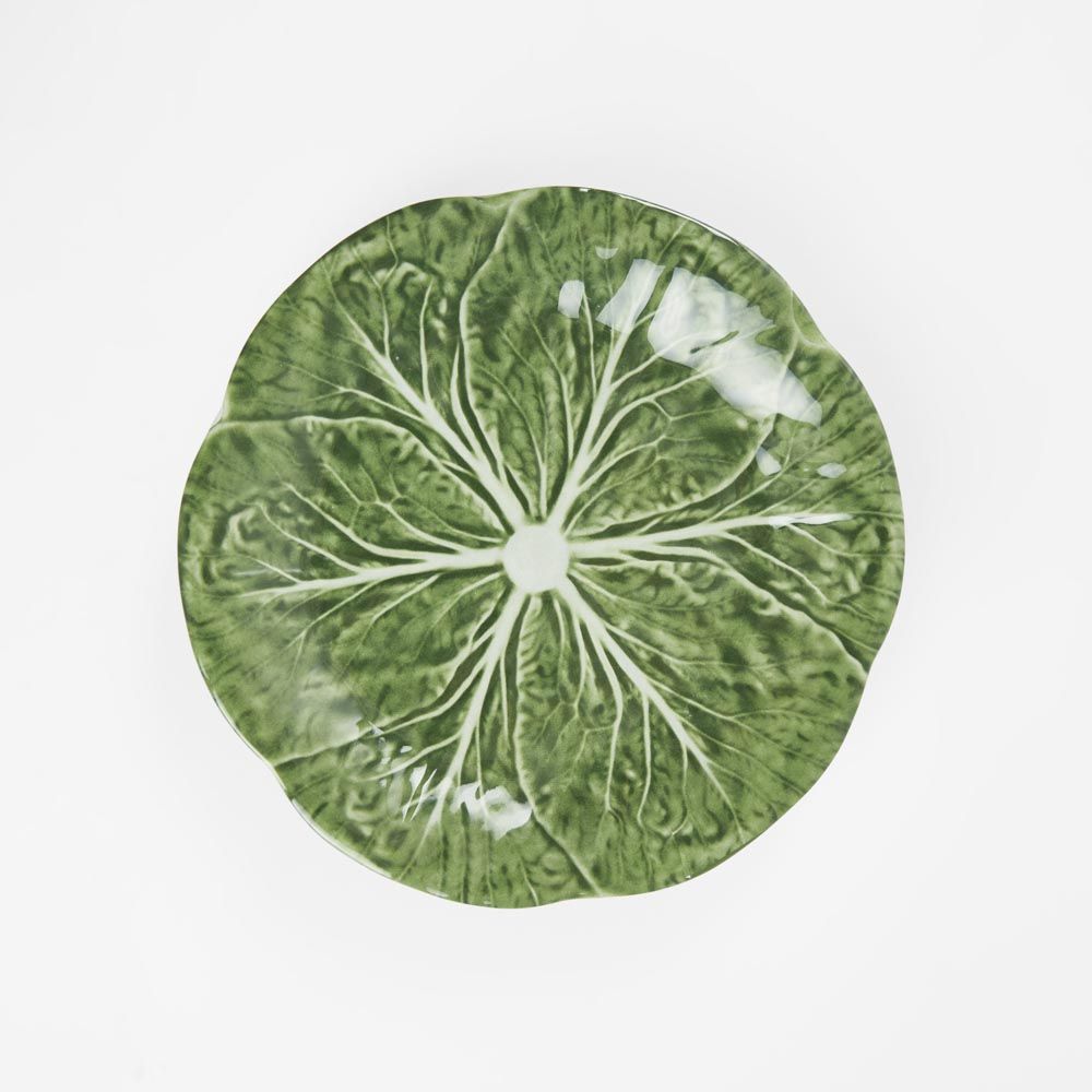 Cabbage Leaf Salad Plate