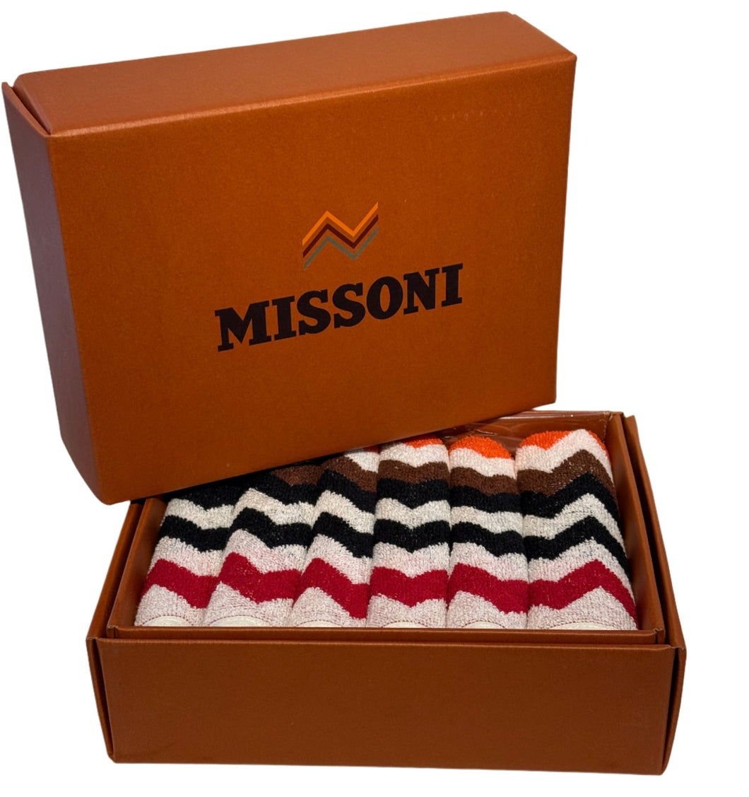 Missoni Set of 6 Best Face Towels