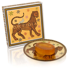 Load image into Gallery viewer, Ortigia - Ambra Nera Glass Plate and Soap