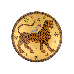 Ortigia - Ambra Nera Glass Plate and Soap