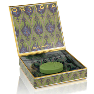 Ortigia - Bergamotto Glass Plate And Soap