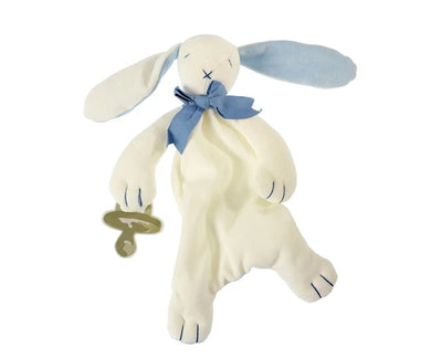 Maud n' Lil - 'Oscar' The Bunny Comforter - Blue