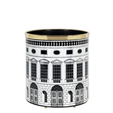 Load image into Gallery viewer, Fornasetti Paper Basket - Architettura