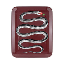 Load image into Gallery viewer, Fornasetti Tray   - Serpente colore su carminio