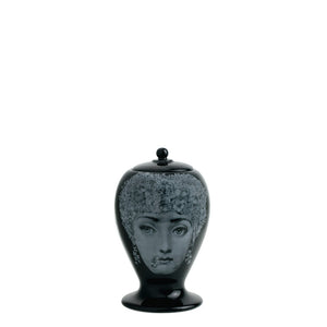 Fornasetti - Vase Flora white/black