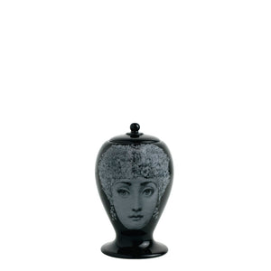 Fornasetti - Vase Flora white/black