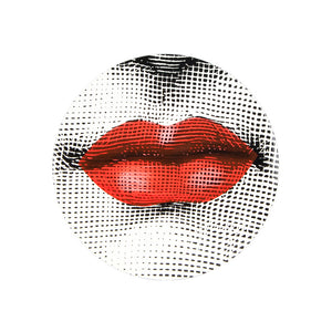Fornasetti - Bocca Side Table - Red Lips