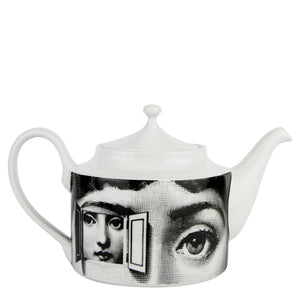 Fornasetti Teapot Themes & Variations - Black & White
