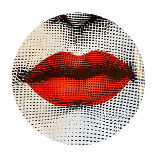 Fornasetti - Bocca Side Table - Red Lips