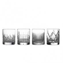 Load image into Gallery viewer, Waterford Short Stories Double Old Fashioned, Set of 4 Mixed